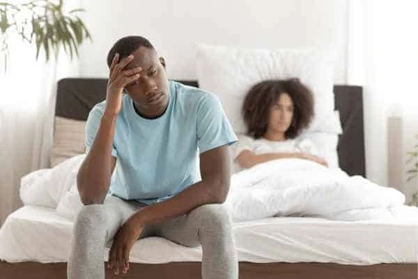 Man upset about ED symptoms Clifton