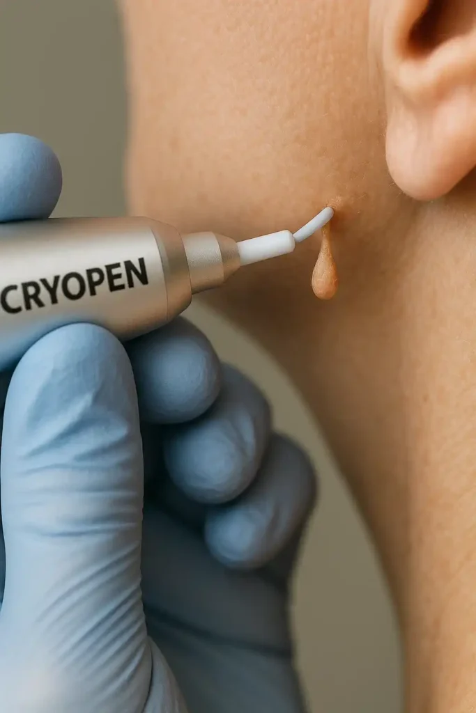 Cryopen for skin tags removal Clifton speak to our team today!