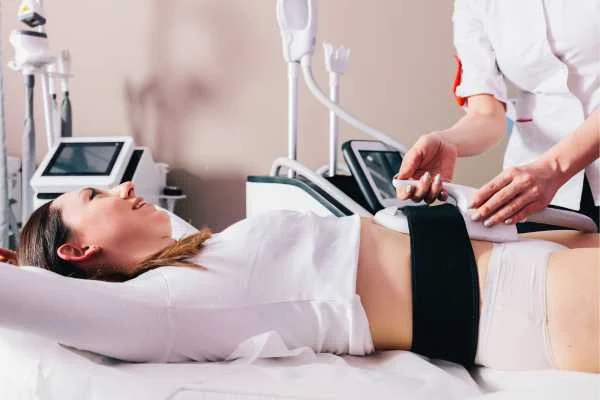 woman having body sculpting to help improve her body image and her mental health Clifton