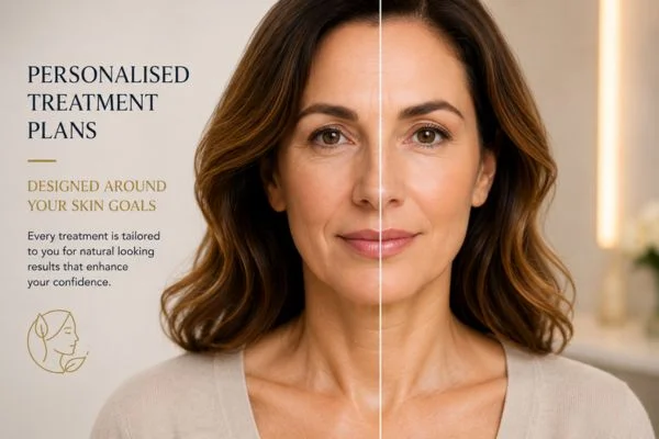 Before and after results of Collagen Lift Therapy Clifton