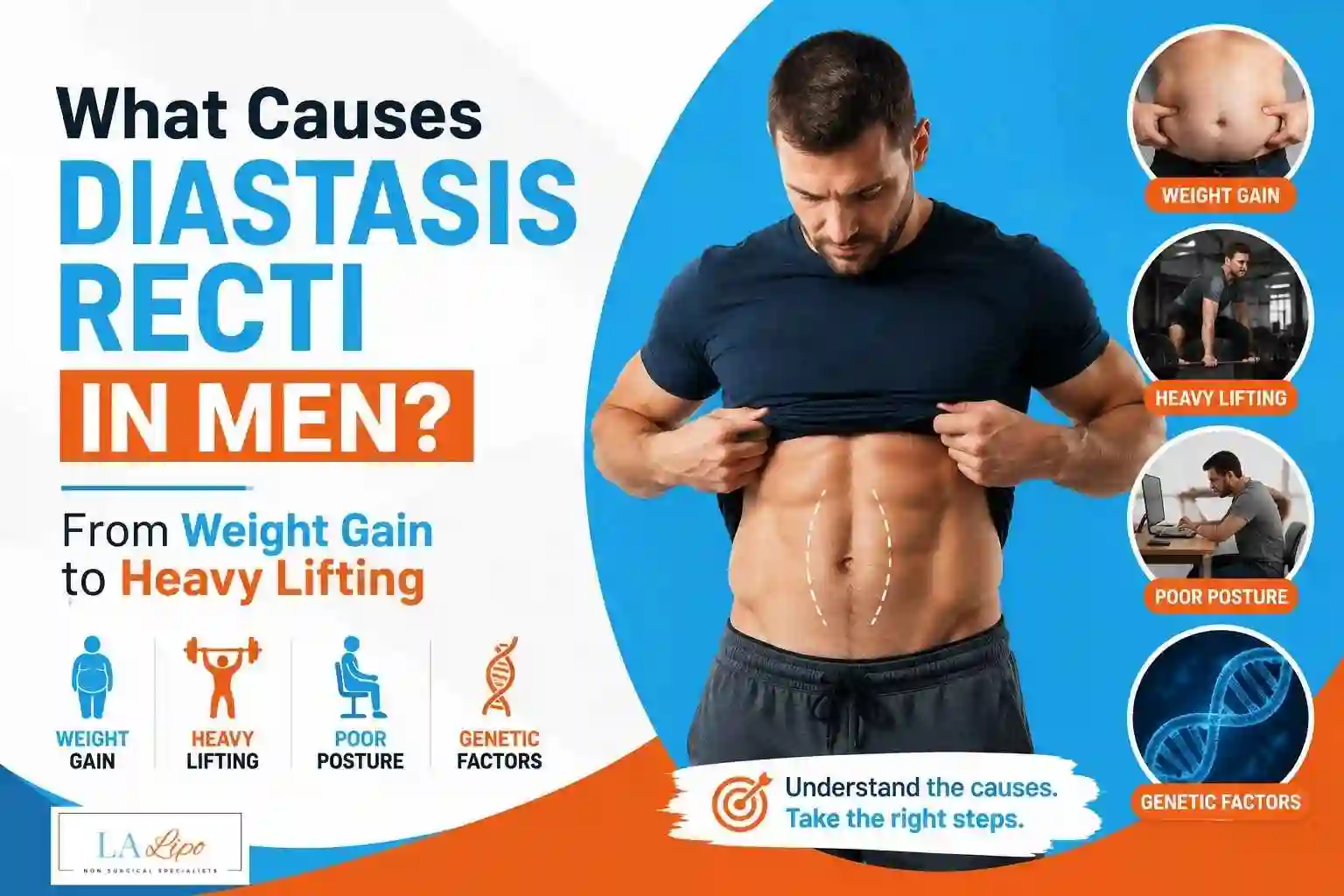 What Causes Diastasis Recti in Men? From Weight Gain to Heavy Lifting Clifton
